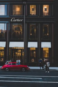 Facciata negozio Cartier